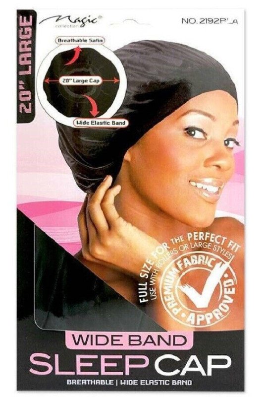 Bonnet Noir Nuki Bell Sleep Cap WM012-Q (12Pcs)